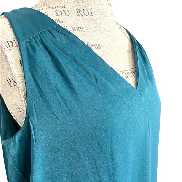 Old Navy sleeveless mini dress dark turquoise color size M - Picture 4 of 7